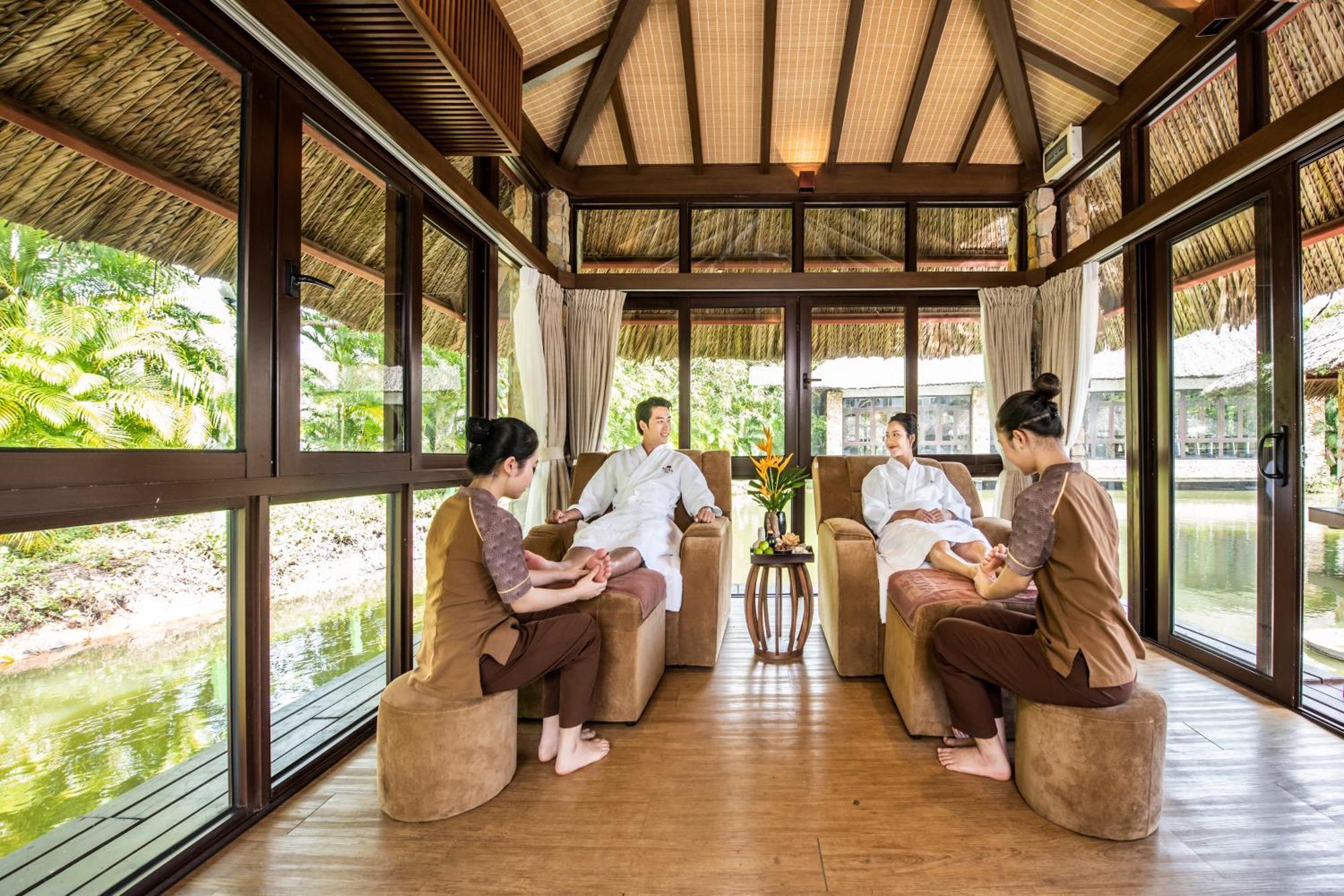 Vinpearl Resort & Spa Duong Dong Exterior foto Thai spa